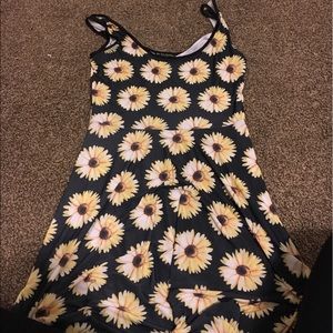 See you Monday flower dress